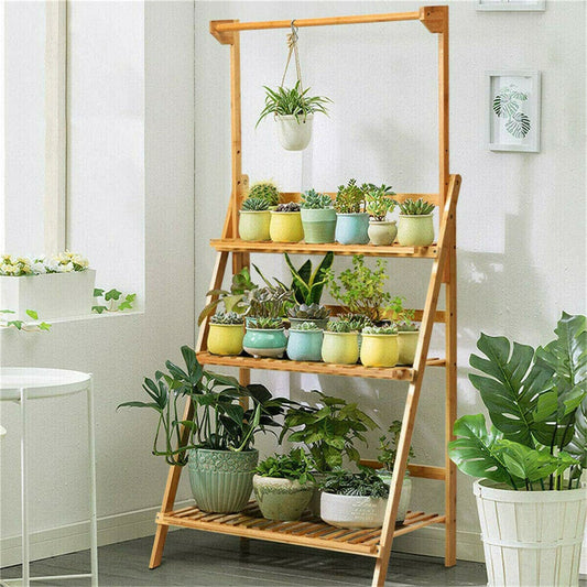 Banbua Bamboo Plant Shelf