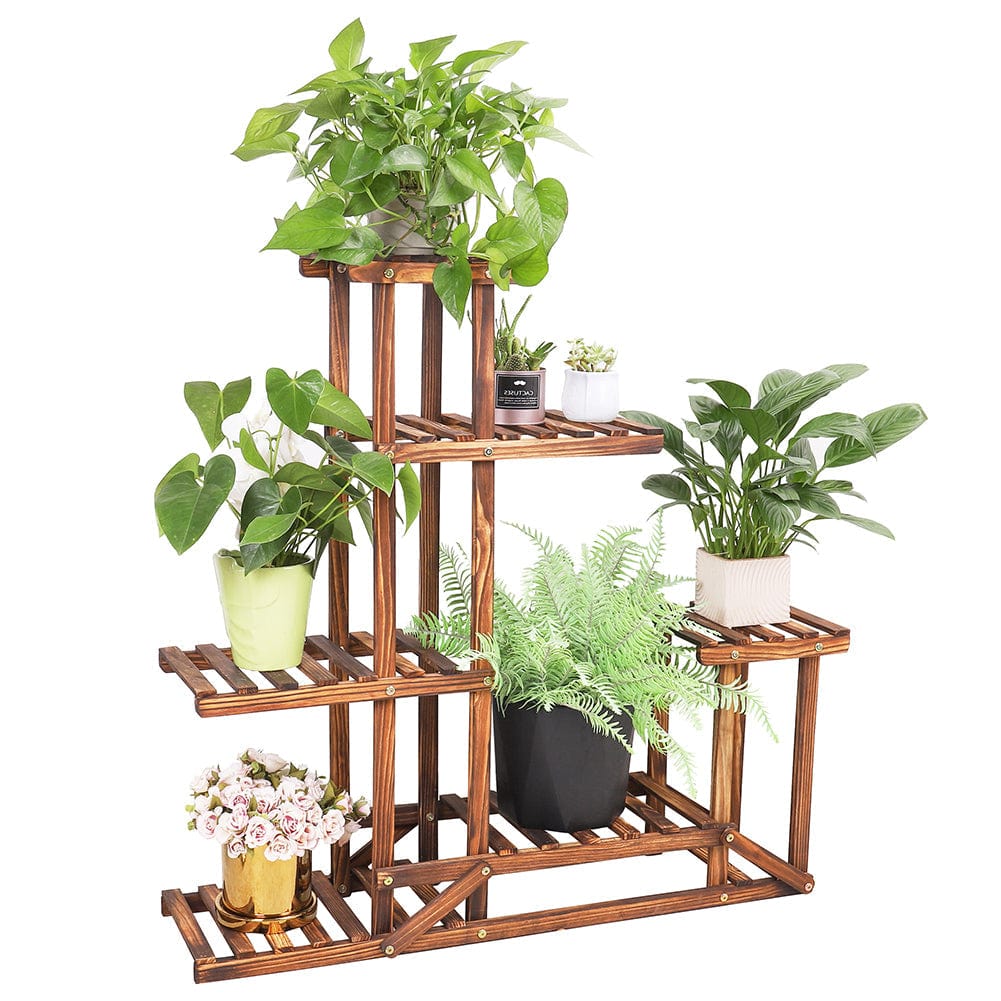 Oïhan 5‑Tier Wooden Plant Stand